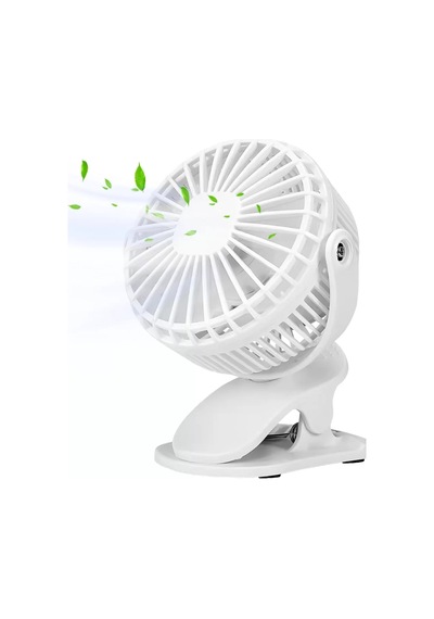 3 Modlu Usb Şarjlı Klipsli Taşınabilir Sessiz Fan