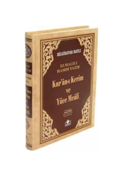 Merve Yayınları Kuran-I Kerim Meali Blg. Hatlı Rahle Boy