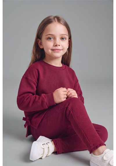 Defacto 2li Takım Kız Bebek H0172a526spbr490 Bordo-br490