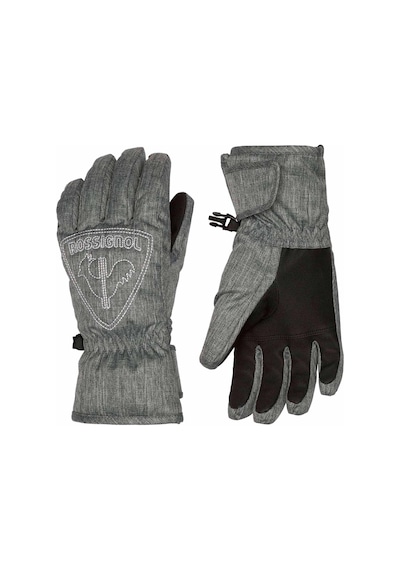 Rossignol Rossıgnol Rossıgnol Jr Rooster G Unisex Çocuk Eldiven Heather Grey 12435 Gri