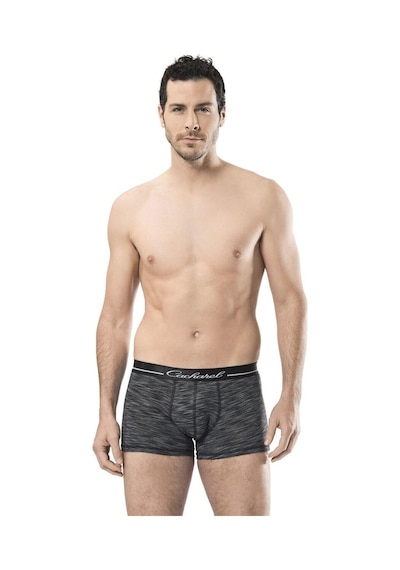 Cacharel 1324 İkili Boxer - Gri/siyah Çok Renkli