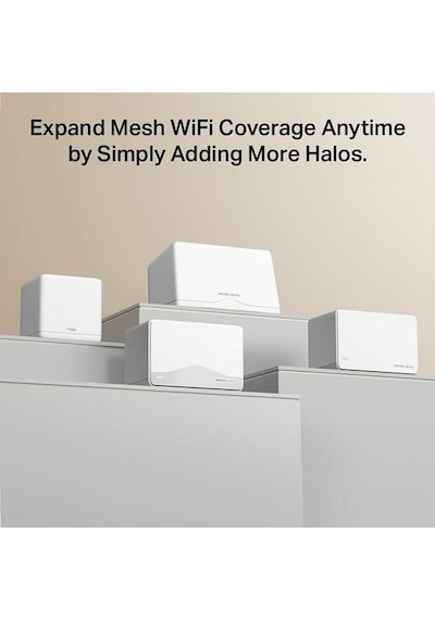 Mercysys Halo H25be 2-pack Wıfı7 Be3600 Dual Band Router 2-li Paket