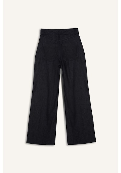 DeFacto Wide Leg Yüksek Bel Geniş Paça Uzun Jean Pantolon E5794AX25SPNM82