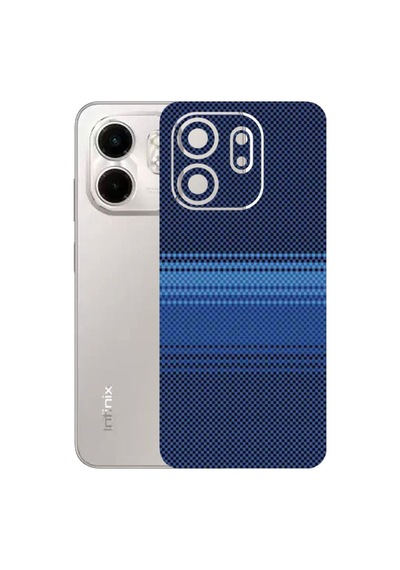 Kapps Infinix Smart 9 İle Uyumlu Rainbow Serisi Premium Arka Kapak Kaplama Kenarlar Yoktur