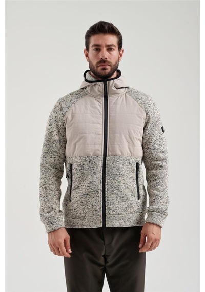 Exuma Erkek Bej Polar Sweat 2311136 Siyah
