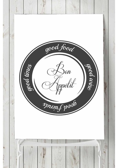 Bon Appetit Mutfak Poster