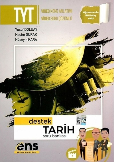 Ens Yayıncılık -Tyt Tarih Destek Soru Bankası