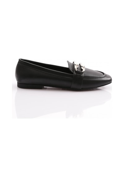 Dgn 5021 Kadin Tokali Loafer 5021-1423-R1534 Siyah