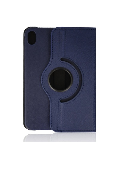 iPad Uyumlu Mini 6 Kılıf 360 Tablet Deri Kılıf - Lacivert - 100 Arka Kapak
