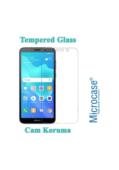 Microcase Huawei Y5 Prime 2018 Ince 0.2 Mm Silikon Kilif+Cam 273065313 - Seçenek / Cam Koruma-Cam Istiyorum