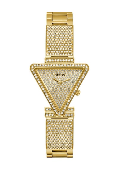 Guess Gugw0644l2 Altın Kaplama Taşlı Üçgen Kadın Kol Saati
