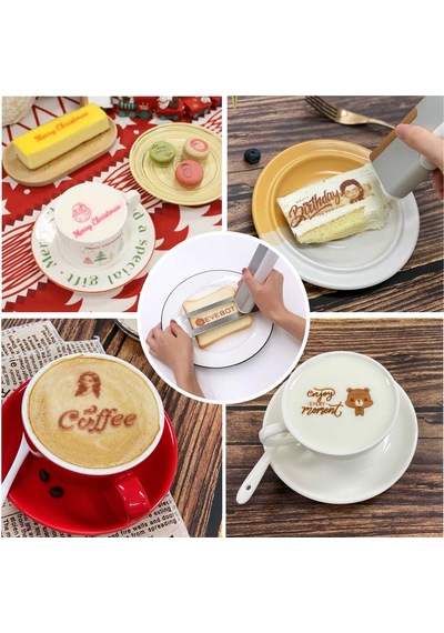 Printpen Pasta Kahve Kağıt Her Yüzeyde Logo Metinler Yazıcı Kalem