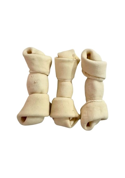 Tr Sütlü Düğüm Köpek Ödül Çiğneme Kemiği 14-15cm 3lü Paket
