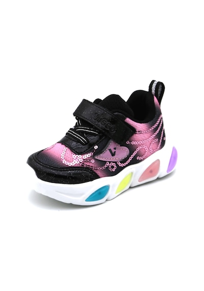 Vicco 346-b25y-162 Lemna Unisex Bebe Işıklı Spor Ayakkabı Siyah