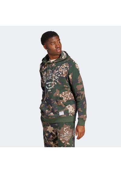 adidas Acc Camo Erkek Yeşil Hoodie Düz Ir9476 Yeşil