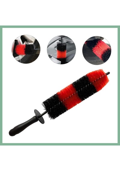 Bşkvirgo Araba Oto Yıkama Saplı Jant Fırçası 43 Cm 1 Adet Bsk2026 Standart