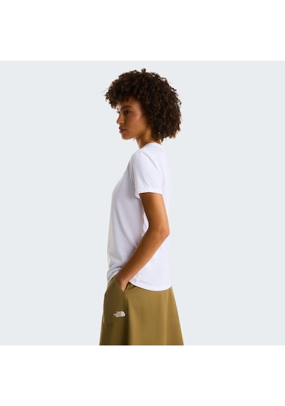 The North Face W Evolutıon Sımple Dome Slm Short Sleeve Kadın Tişört Nf0a8fx7fn41 Beyaz