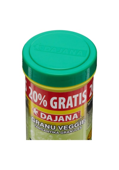 Dajana Granu Veggie Garlic Sarımsaklı Cichlid Yemi 250 Ml + 50 Ml Promo 150 Gr