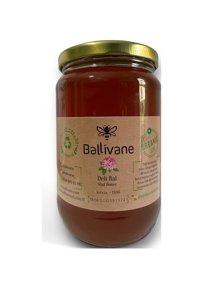 Ballivane Murgul Kabarcet Orman Gülü Balı Mad Honey 1 KG