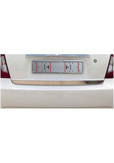 Hyundai Accent Era Formlu Krom Bagaj Alt Çıta Paslanmaz Çelik N11.2806