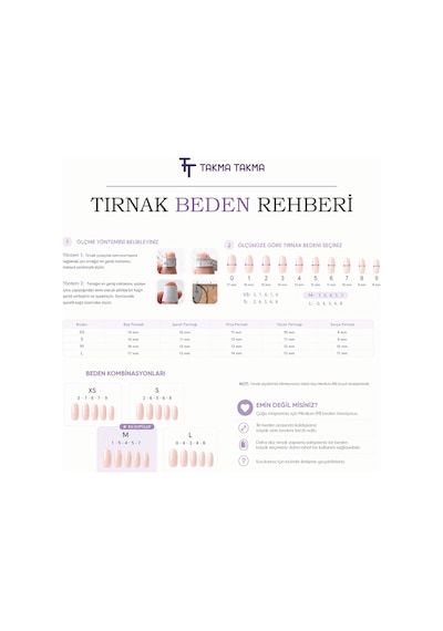 Takma Tırnak Mavi Nail Art Kısa Oval 10'lu Tekrar Kullanılabilir El Yapımı Protez Takma Tırnak M