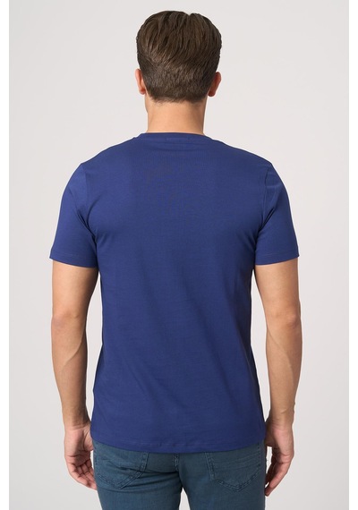 White Stone 2025-y 3115 Bisiklet Yaka Tshırt Navy NAVY