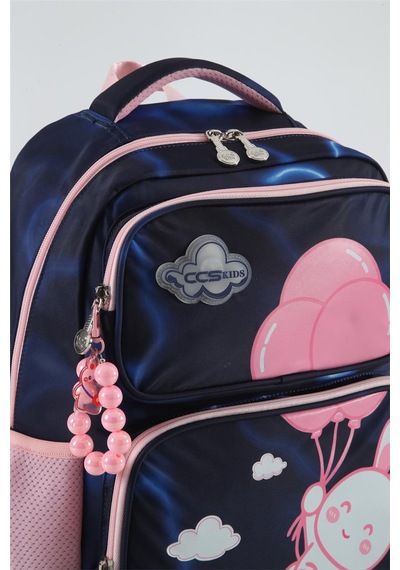 Ççs 51925 Okul Çantası Lacivert - Pembe