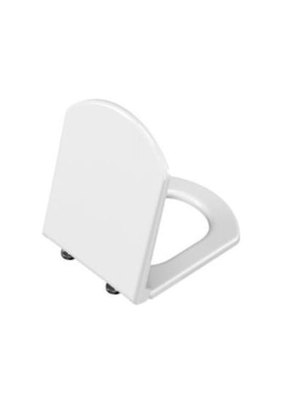 VitrA Valarte Klozet Kapağı 124-003-009 Duroplast - Üstten Sıkmalı - Yavaş Kapanır - Metal Menteşeli - Beyaz