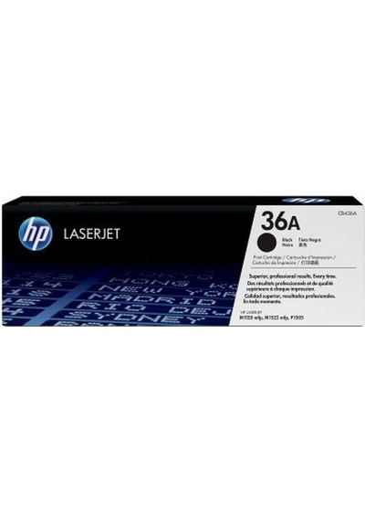 Hp Cb436a Black Siyah Toner