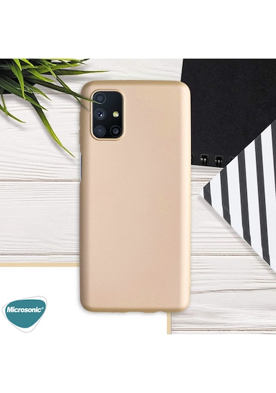Microsonic Matte Silicone Samsung Galaxy Uyumlu M51 Kılıf