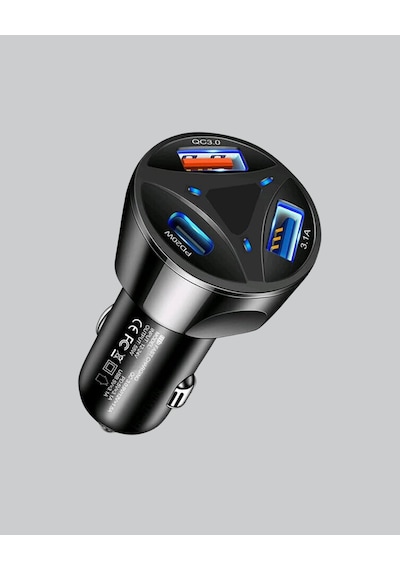 55w Pd Ve Quick Charge 3.0 Destekli Polygold Araç Şarj Adaptörü Akıllı Saat