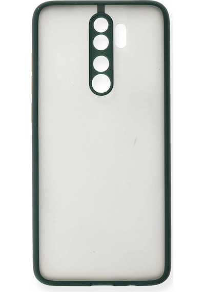 Newface Xiaomi Redmi Note 8 Pro Kılıf Montreal Silikon Kapak Glblseme - 64 - Yeşil
