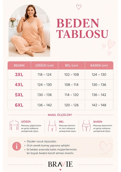Bravie Kadın Büyük Beden İp Askılı Yakası Dantelli Siyah Puantiyeli Yazlık Pijama Takımı Gri
