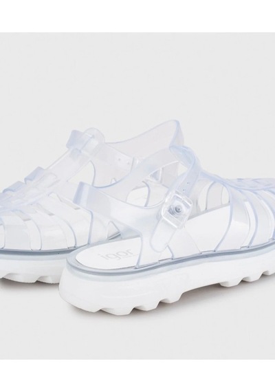 Igor S10361 001 Transparente Blanco Kadın Sandalet Beyaz