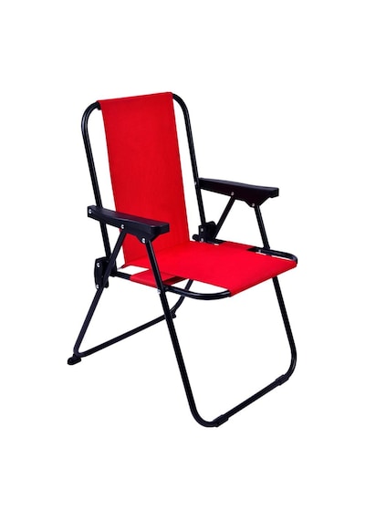 Exent 2-6 Yaş Lüx Çocuk Piknik Sandalyesi-mini Kamp Sandalyesi-kırmızı Çok Renkli