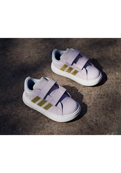 Adidas Grand Court Elsa I Bebek Günlük Ayakkabı Jq4356 Mor Mor