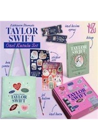 Edebiyatın İlhamıyla Taylor Swift Özel Kutu Seti / Rachel Feder