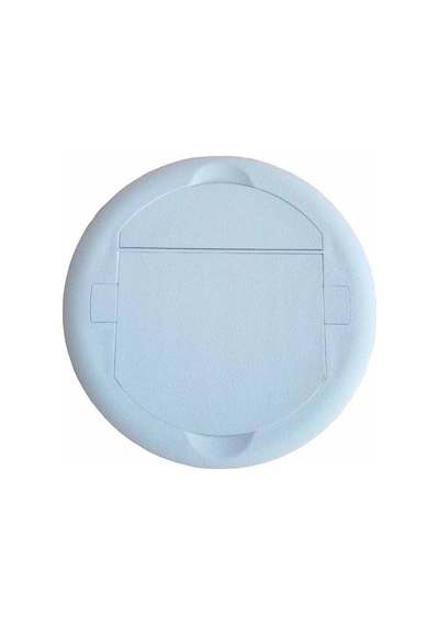 Ne-ad Masa Üstü Priz Kutusu Gömme Tip Gri + 2 Ad. Priz+1 Ad. Usb Geçiş
