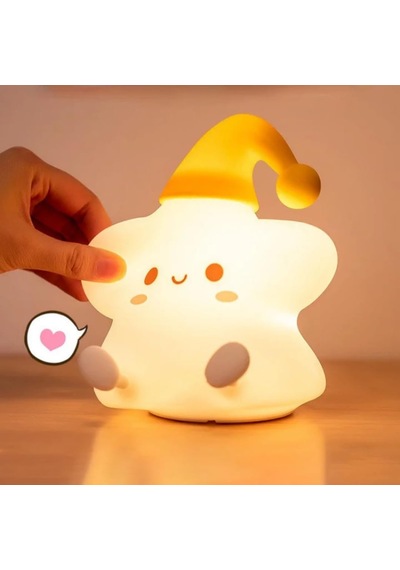 Çocuk Gece Lambası Yumuşak Dokunmatik Rgb Renk Modu,emzirme Işığı Bebek Odası,dokunmatik Kontrol, Us Sku: Smg8690010028945 10 Parça Siyah
