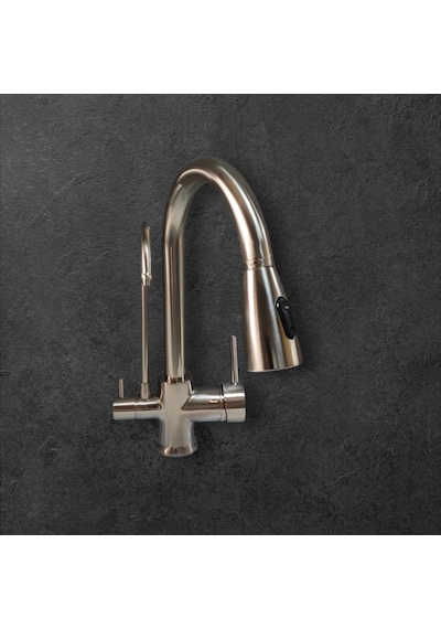 E.m.a Spiralli Arıtmalı Mutfak Bataryası Saten Inox
