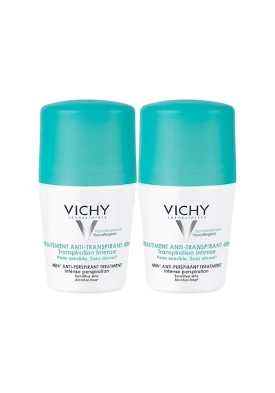 Vichy Transpirant 48H Terleme Karşıtı Kadın Roll-On Deodorant 2 x 50 ML