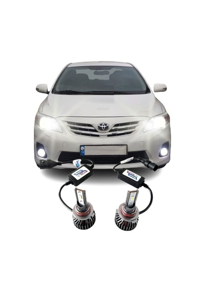 Megamarket06 Toyota Corolla E150 Led Uzun Far Ampulü Photon Mono Hb3