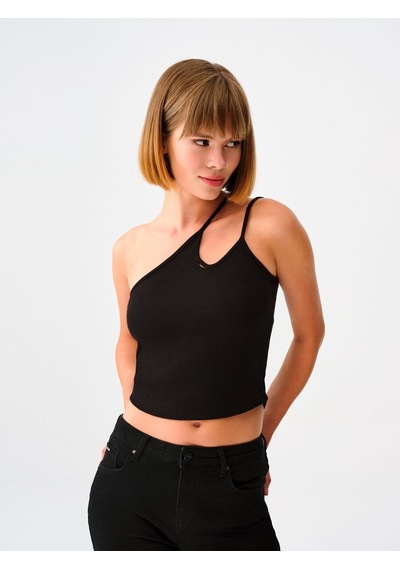 LOFT Crop Kadın Atlet Lf2031905 Q1.v1 Siyah
