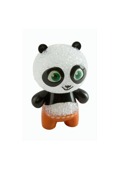 Panda Işıklı Biblo 12 Cm Beyaz