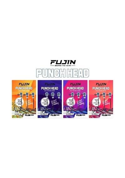 Fujin Punch Head Jighead 2/0 3gr
