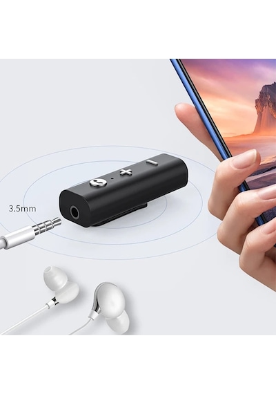 Ally Yaka Askılı Wireless Kablosuz Aux Bluetooth Adaptör- 5775