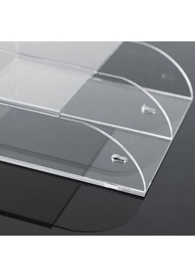 Tv & Klima Kumanda Organizer 2 Kumanda Kapasiteli Akrilik 10 X 15 Gri Diğer