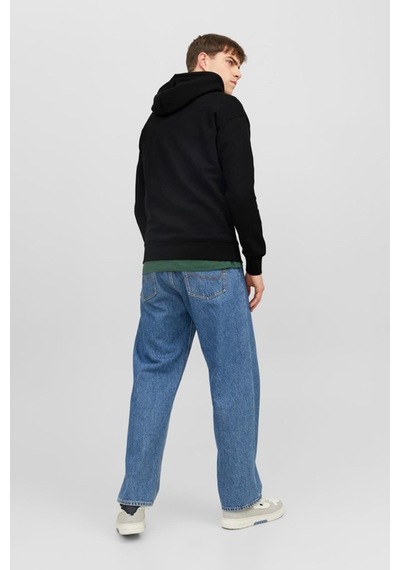 Jack & Jones Jorvesterbro Sweat Hood Noos Erkek Sweat 12241687 Siyah
