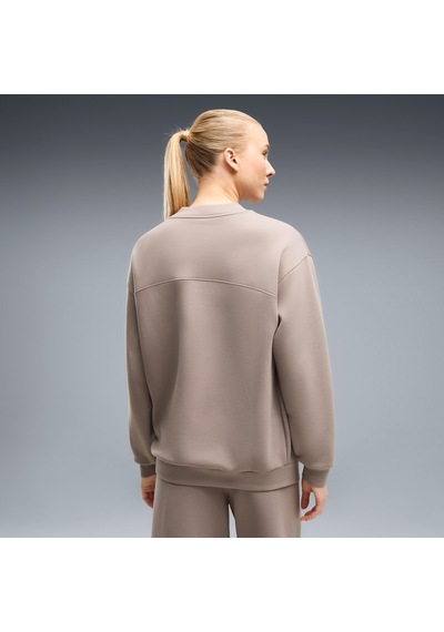 Puma W Cloudspun Crew Neck Kadın Sweatshirt 529154-81 Kahverengi