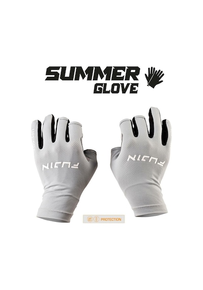 Fujin Pro Angler S24 Summer Gloves Grey M/l Gri